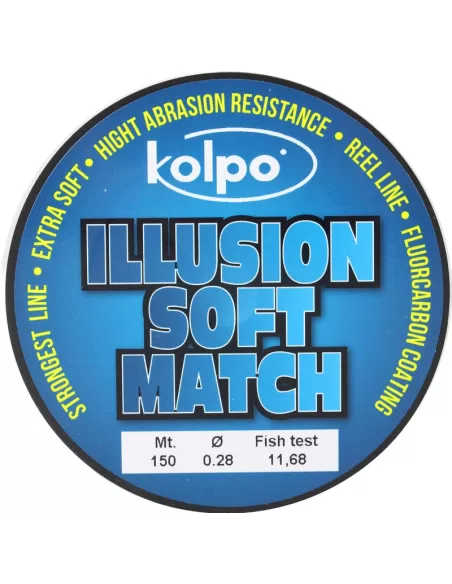 Illusion Soft Match Fishing Line 150m Kolpo Fishing Lines