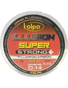 Kolpo Illusion Super Fluorocarbon 50 mt Fili da pesca Kolpo