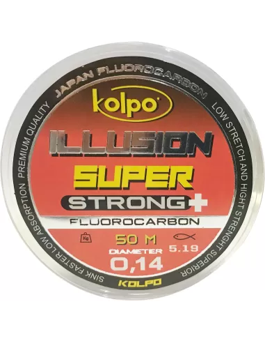 Kolpo Illusion Super Fluorocarbon 50 mt Fili da pesca Kolpo