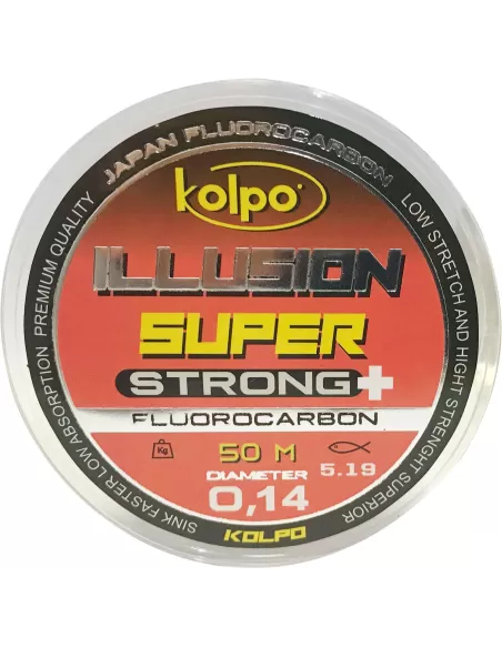 Kolpo Illusion Super Fluorocarbon 50 mt Fili da pesca Kolpo