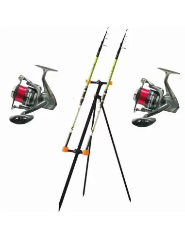 Kolpo Combo Pesca Surf Casting Professional Kit da pesca Kolpo