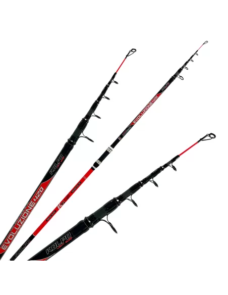 Kolpo Evoluzione Canna da Pesca Beach Ledgering 4.20 mt 130 gr Canne da pesca Kolpo