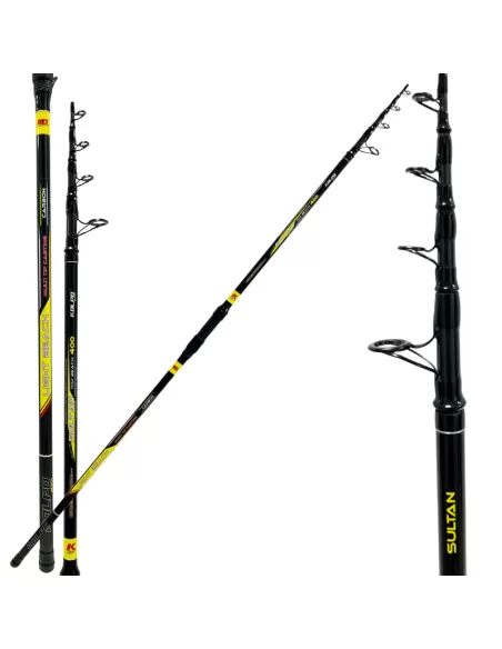 Kolpo Sultan Top Beach Fishing Rod Carbon High Module 110g