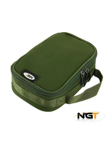 Ngt Astuccio Porta Piombi e Accessori Imbottito con Scomparti Carpfishing NGT