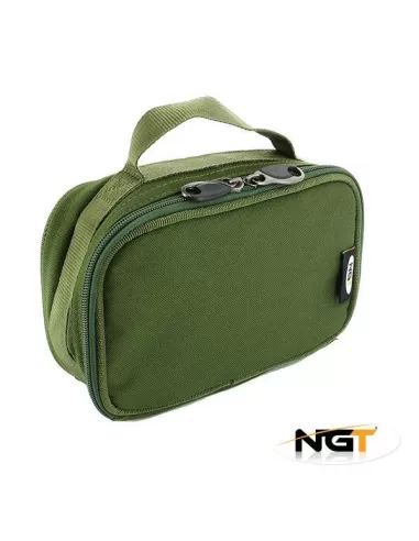 Ngt Astuccio Porta Piombi e Accessori Imbottito con Scomparti Carpfishing NGT
