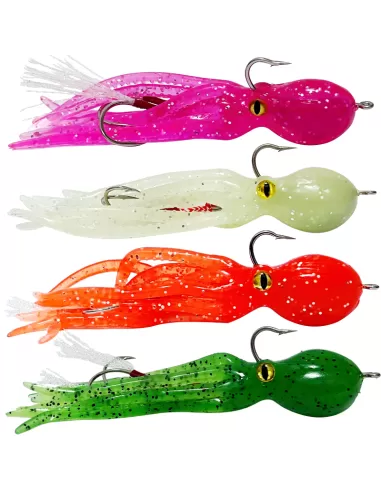 Yamashiro Octpus Piombato con Doppio Assist e Amo 24 gr Esche Artificiali Yamashiro