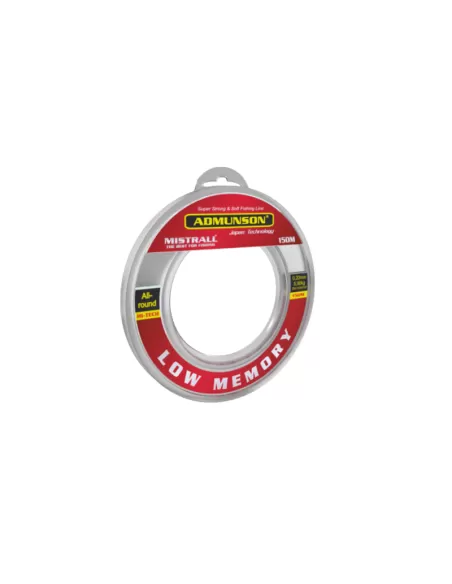 Mistrall Amundson Filo da Pesca Senza Memoria 150 mt Fili da pesca Mistrall