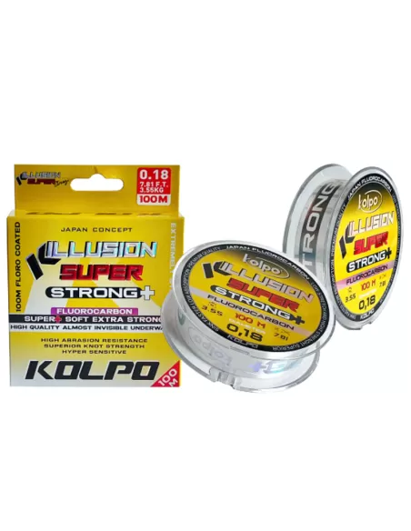 Kolpo Fluorocarbon Killusion Super Strong+ 100 mt - fishing tackle