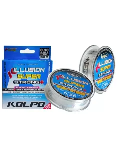 Kolpo Killusion Super Strong+ Fluorocoated Resistant Superior Fishing Line 150 m