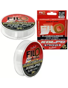 Kolpo Fluorocarbon Extra Strong FILO 25 mt Fili da pesca Kolpo