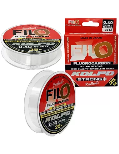 Kolpo Fluorocarbon Extra Strong FILO 25 mt Fili da pesca Kolpo