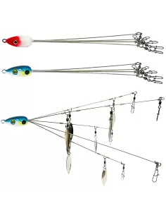 Yamashiro Umbrella Rig Alabama 5 Bracci Rig per la pesca Esche Artificiali Yamashiro