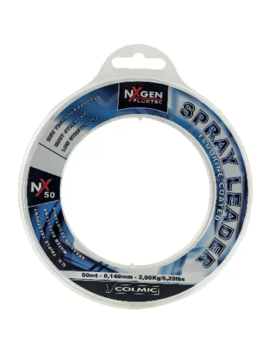 Colmic Spray Leader 50 mt Filo per Terminali Big Game e Tutte le Specialità Acqua Dolce e Mare Fili da pesca Colmic