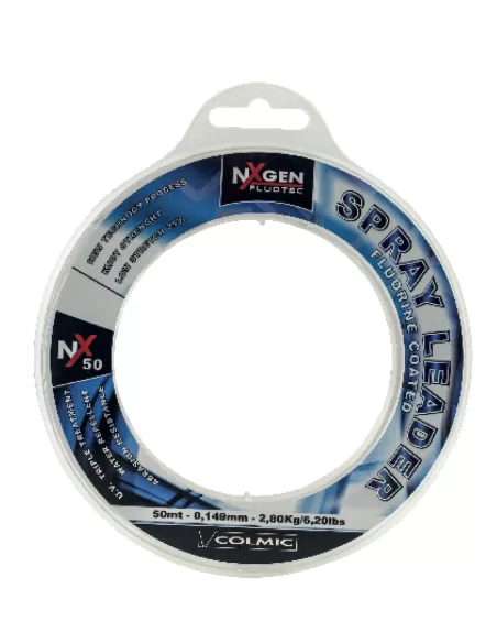 Colmic Spray Leader 50 mt Filo per Terminali Big Game e Tutte le Specialità Acqua Dolce e Mare Fili da pesca Colmic