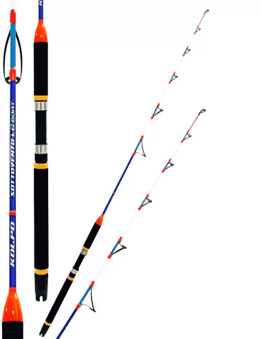kolpo sottovento LC coastal trolling rod 1.50mt 12lb Kolpo trolling rods