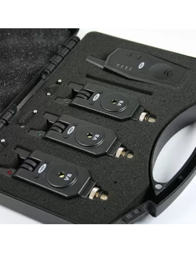 Ngt Bite Alarm Set 3 Avvisatori + Centralina Wireless