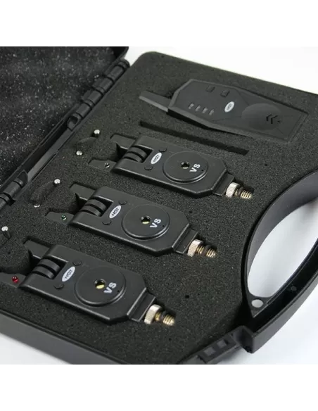 Ngt Bite Alarm Set 3 Avvisatori + Centralina Wireless Carpfishing