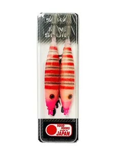 Seika mini squid soft silk per la pesca di calamari e seppie 9 cm 2pz col.204 Totanare e polpare Seika