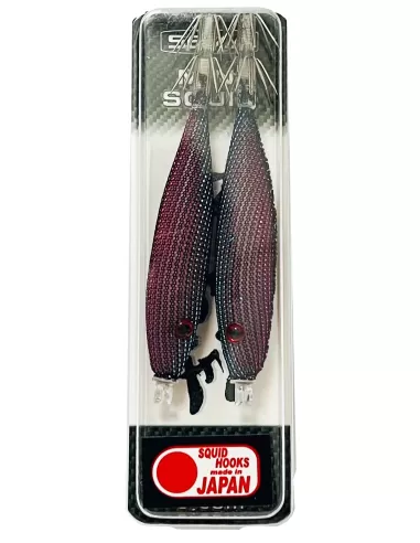 Seika mini squid soft silk for squid and cuttlefish fishing 9 cm 2pcs col.205 Seika squid and cuttlefish