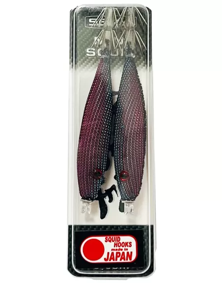 Seika mini squid soft silk for squid and cuttlefish fishing 9 cm 2pcs col.205 Seika squid and cuttlefish