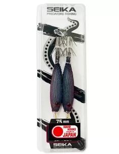 Seika mini squid soft silk for squid and cuttlefish fishing 7.5 cm 2pcs col.205 Seika squid and cuttlefish