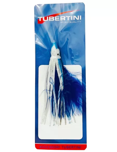 Tubertini Marabou Octopus esca artificiale per la traina leggera 10 cm blue Traina Tubertini