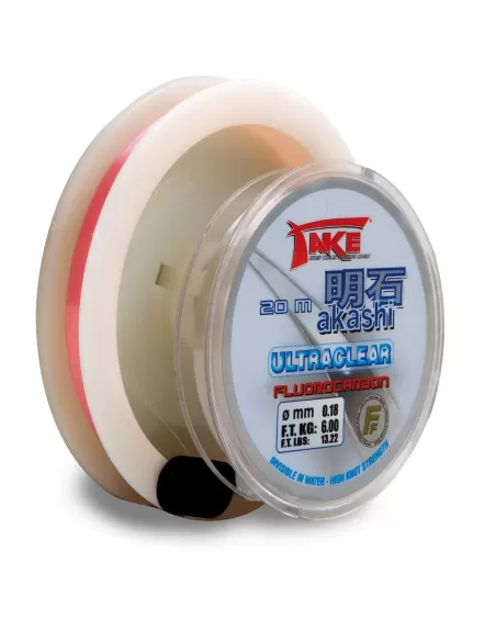 Take Akashi Fluorocarbon Doppia Bobina 75 mt
