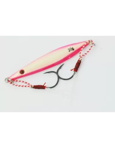 Yamashiro Pelite Micro Jig Doppio Assist Hook 20 gr 7 cm Esche Artificiali Yamashiro