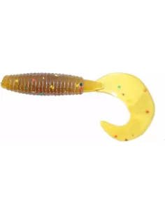Kolpo Sakana Grub Silicone Flavored with Shrimp 60 mm 1.5 gr 10 pcs 2
