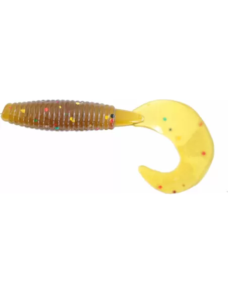 Kolpo Sakana Grub Siliconico Aromatizzato al Gambero 60 mm 1.5 gr 10 pz Esche Artificiali Kolpo