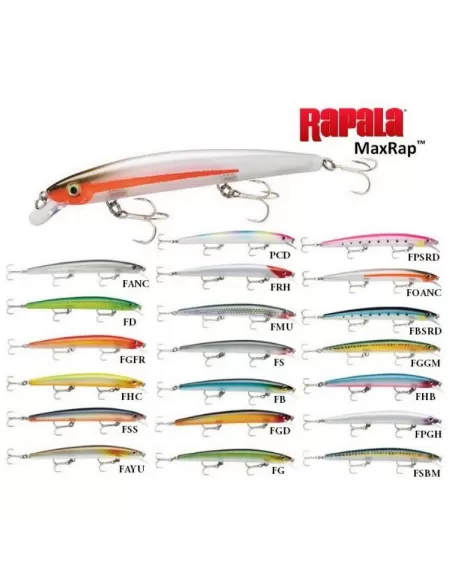 Rapala Max Rap 11 cm Esche Artificiali Rapala