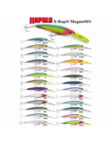 Rapala X-Rap Magnum 20 Esche Artificiali Rapala