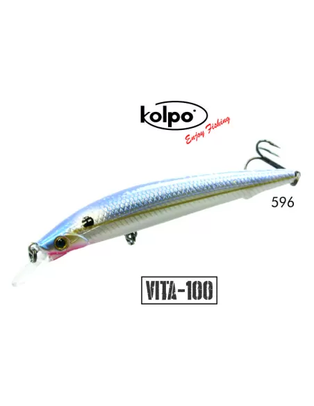 Esca Artificiale Minnow Vita Kolpo 100 mm 11 grammi Sinking  Esche Artificiali Kolpo