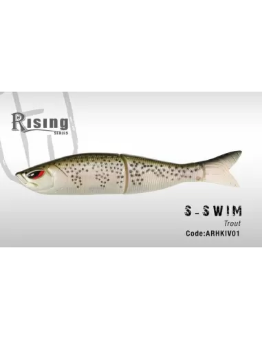 Herakles Lipless Swimbait S-Swim 16 cm Esche Artificiali Herakles