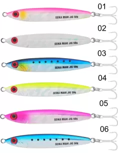 Seika MAHI JIG Artificiale jig 20gr 77mm Jig Seika 2