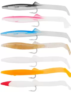 Seika Atashi esca da pesca siliconica da spinning e traina leggera 3pz 85mm Traina Seika