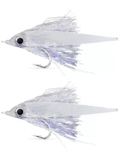 Seika Mangianza riproduzione di alici per la pesca con bombarde e piombi 45mm ami nr1 2pz Traina Seika
