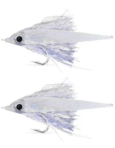Seika Mangianza riproduzione di alici per la pesca con bombarde e piombi 45mm ami nr1 2pz - fishing tackle