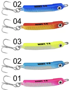 Seika Niki Jig Metal jig ideale per la pesca in-shore e off-shore 28 gr 60mm Jig Seika 2