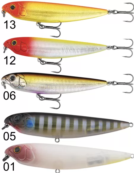Seika Crazy Pencil walking the dog Gallegiante 85mm 10gr top water Esche Artificiali Minnow Seika