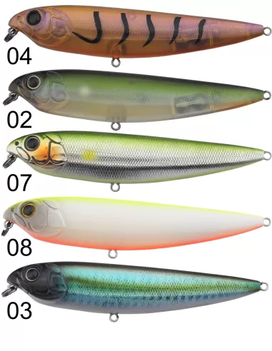 Seika Crazy Pencil walking the dog Gallegiante 85mm 10gr top water Esche Artificiali Minnow Seika