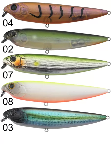 Seika Crazy Pencil walking the dog Gallegiante 85mm 10gr top water Esche Artificiali Minnow Seika