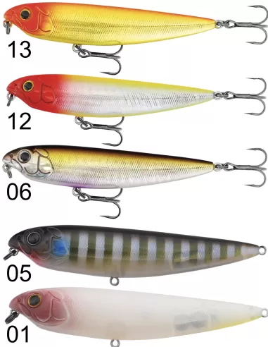 Seika Crazy Pencil walking the dog Gallegiante 105mm 17gr top water Esche Artificiali Minnow Seika