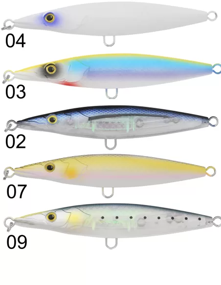 Seika Sober Artificiale per la pesca spinning top water 130mm 28gr galleggiante Esche Artificiali Minnow Seika