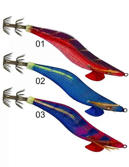 Kolpo Astro Egi Silk Totanara 3.0 glow tapered body balancing with magnetic spheres Totanare and pulp Kolpo