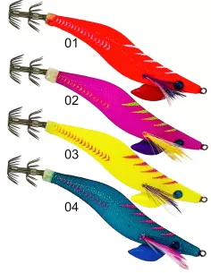 Kolpo Tiger Egi Silk Totanara 3.0 glow tapered body balancing with magnetic spheres Artificial Lures Minnow Kolpo 2