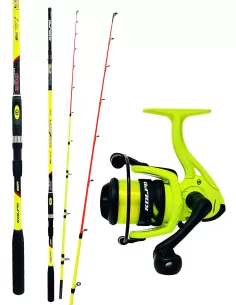 Kolpo kit pesca barca bolentino con canna 200 gr mulinello e filo Kit Bolentino Kolpo