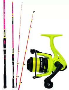 Kolpo fishing kit for the boat rod with 250 gr crosspiece with reel and line Kolpo Bolentino kit