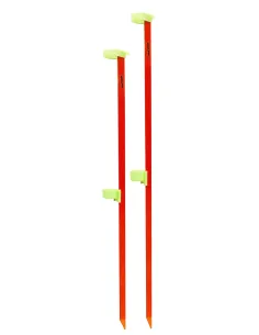 Kolpo Tip Peg Aluminum Super Orange with Brass Screw Kolpo Surfcasting Pegs