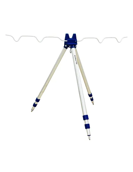 Tripode Molo Poggia Canne 5 posti 110 cm Accessori da pesca Kolpo